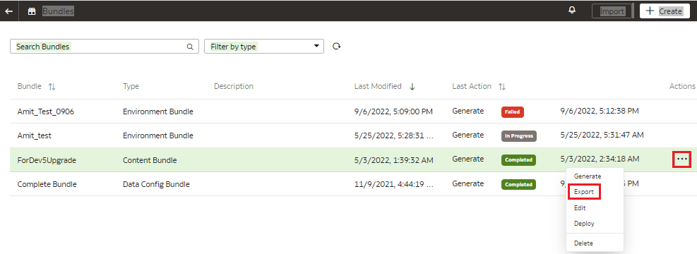Description of fawag_bundles_actions_export.png follows