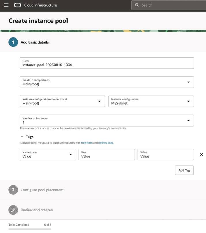Click to expand Screenshot showing Create workflow