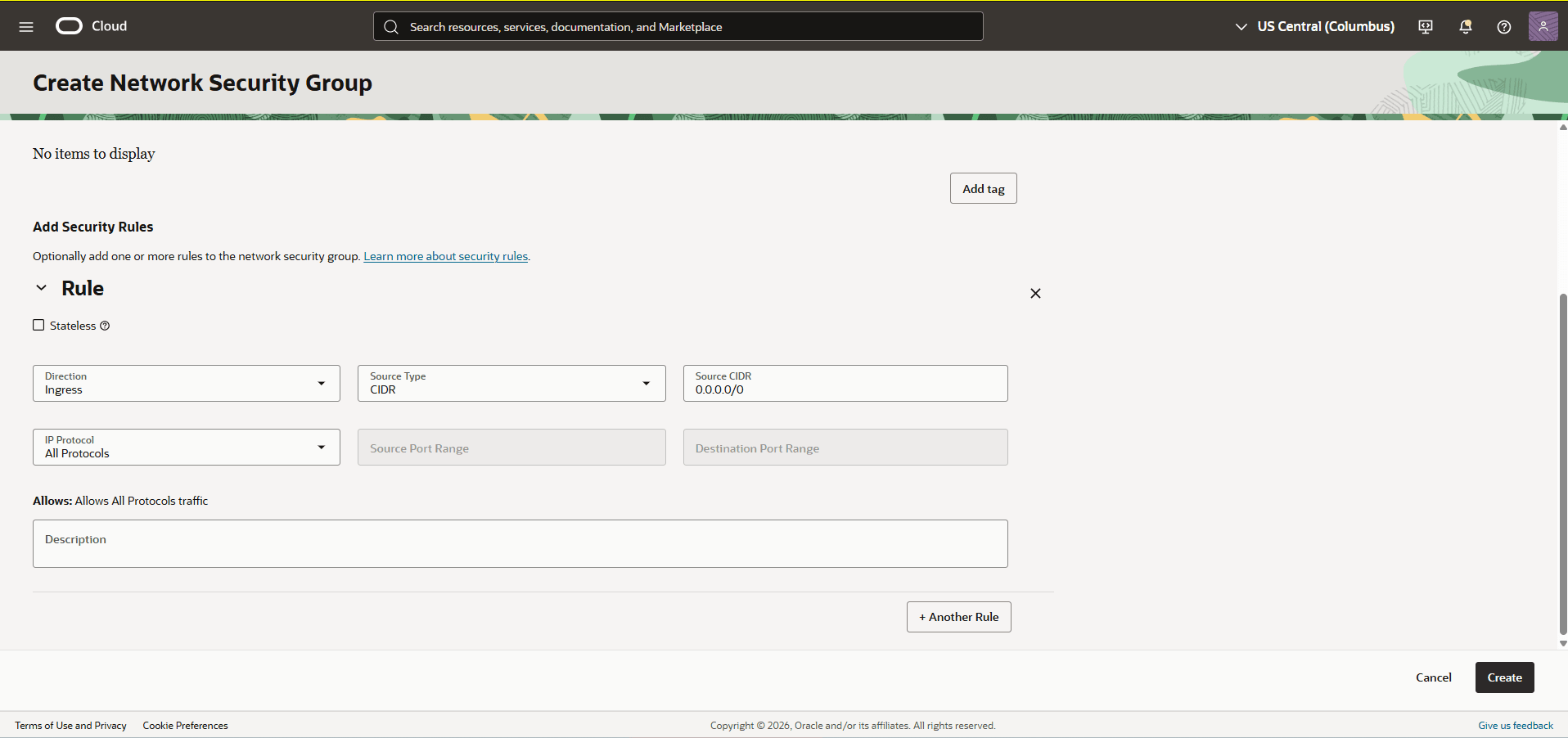 This screenshot shows the required configuration for cross-region restore. This screenshot shows the required configuration for cross-region restore.